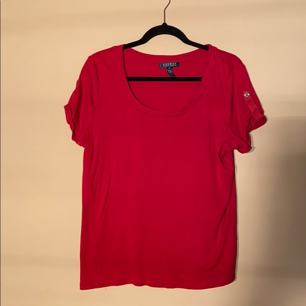 Ralph Lauren red shirt
